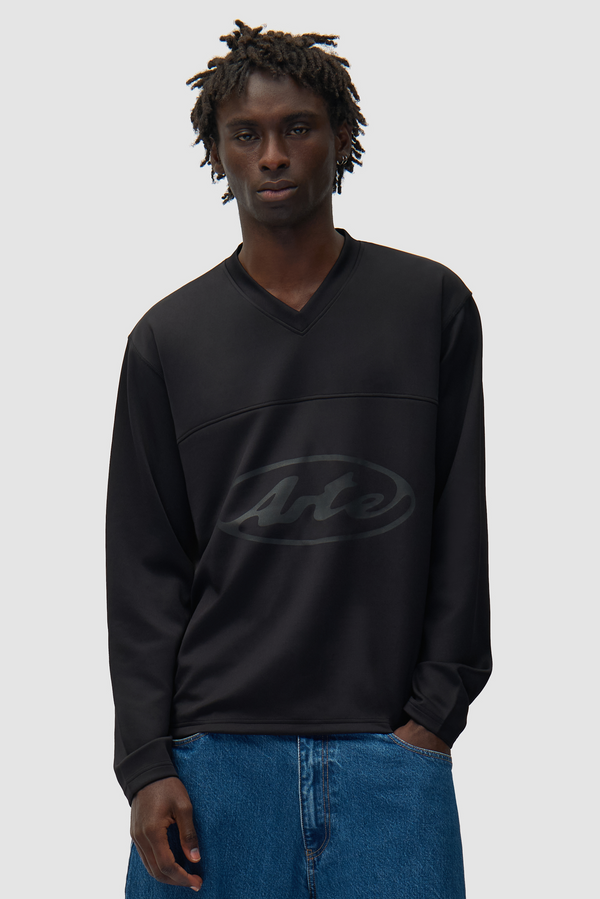 Circle Logo Longsleeve - Black