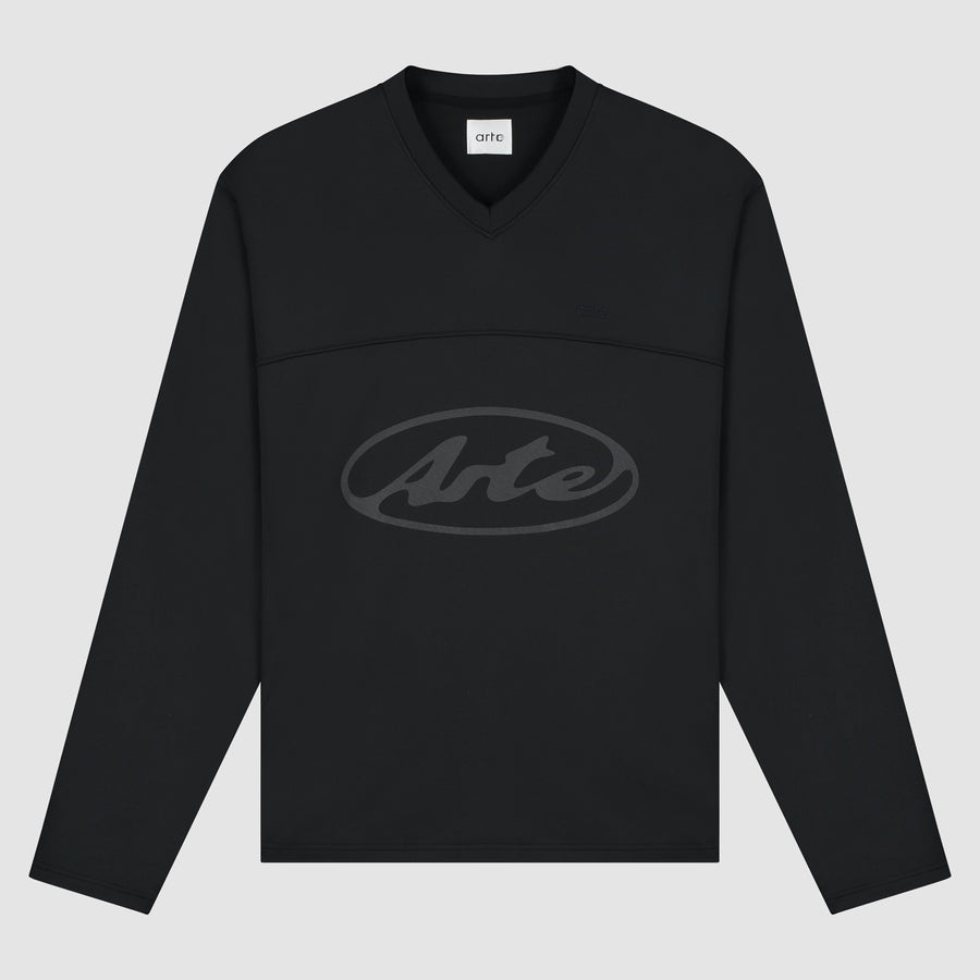 Circle Logo Longsleeve - Black