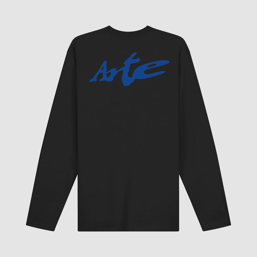 Warp Logo Longsleeve - Black