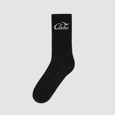 Bird Logo Socks - Black
