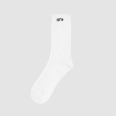 Line Socks - White