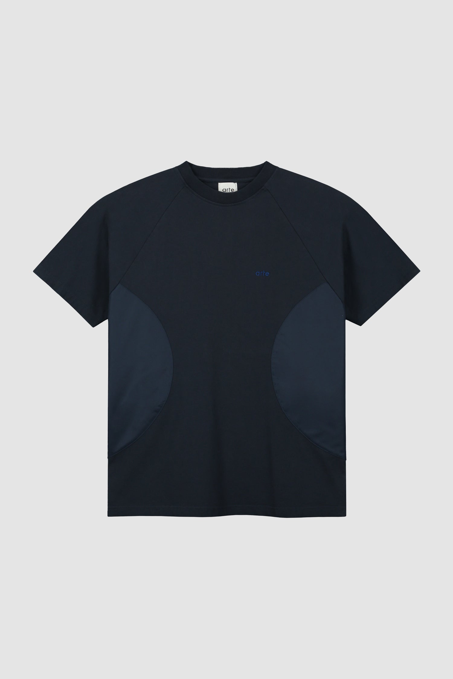 Theo W Cuts T-shirt - Navy