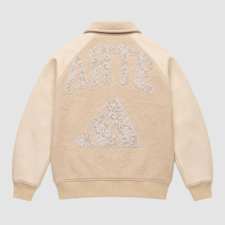 Veste « Varsity » Arte pour adidas - Crème