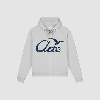 Zipper Hoodie - Grey