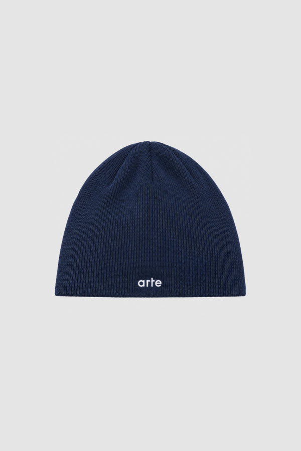 Arte for adidas Beanie in Collegiate Navy, Front view