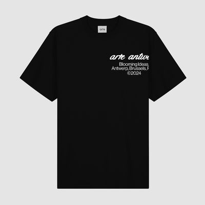 Blooming Ideas Sleeve T-shirt - Black
