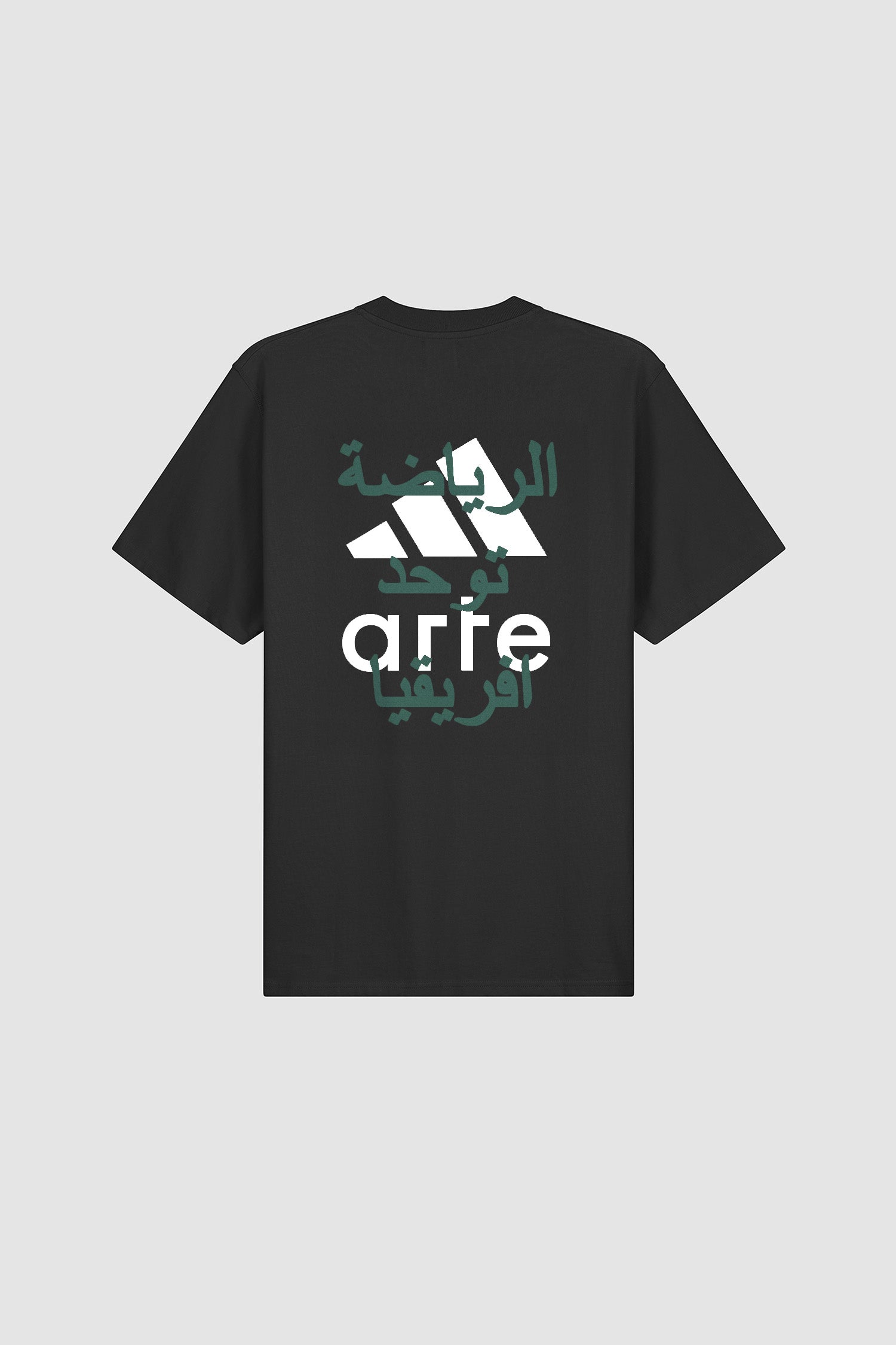 T-shirt Arte pour adidas, noir, vue arrière