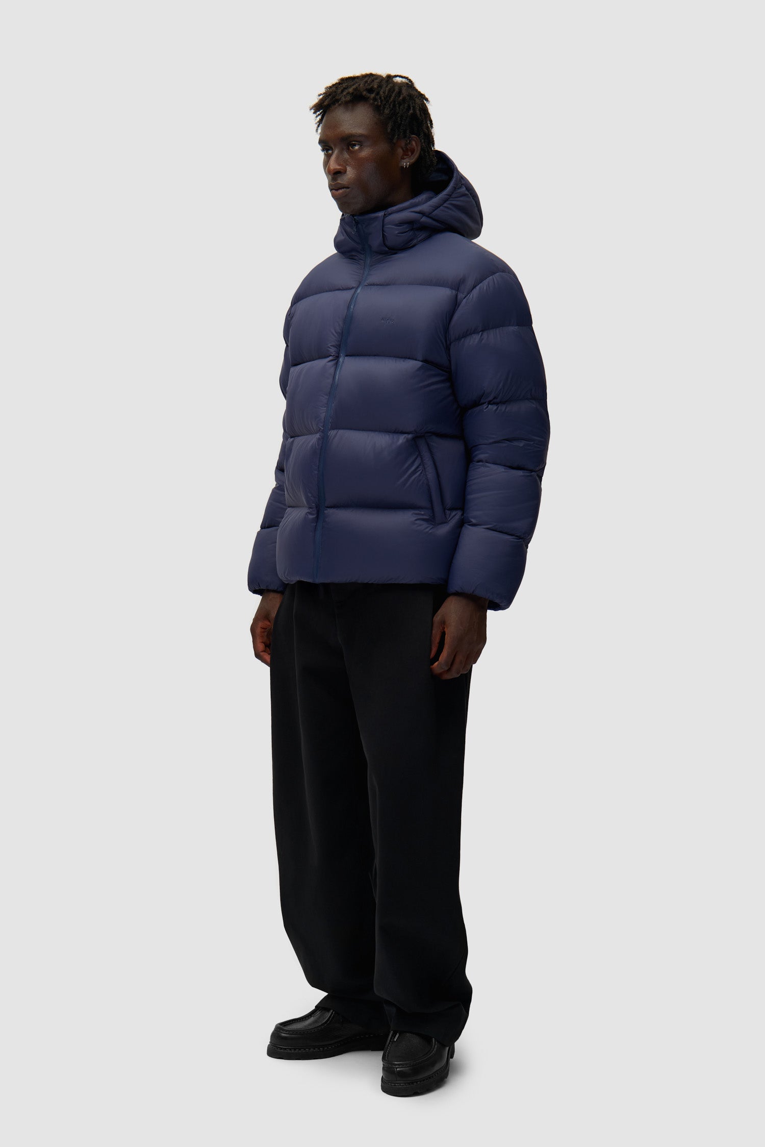 Arte Puffer Jacket - Navy