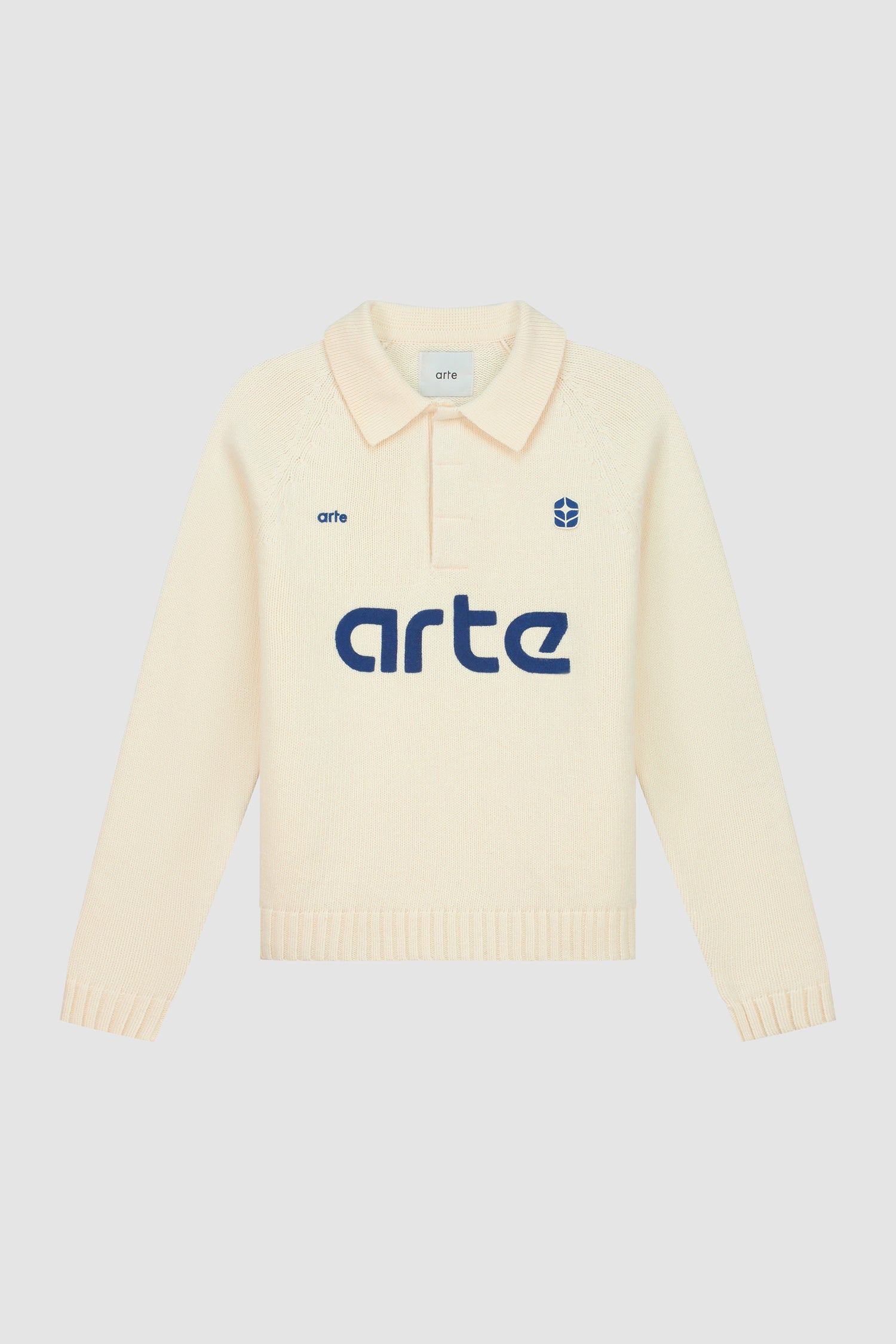 Football Knit - Cream