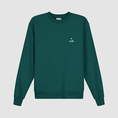 Heart Crewneck - Green