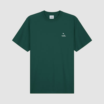 T-shirt avec logo en forme de cœur - Vert