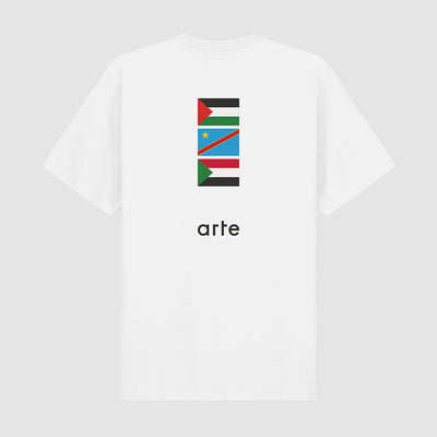 T-shirt Design For Humanity - Blanc