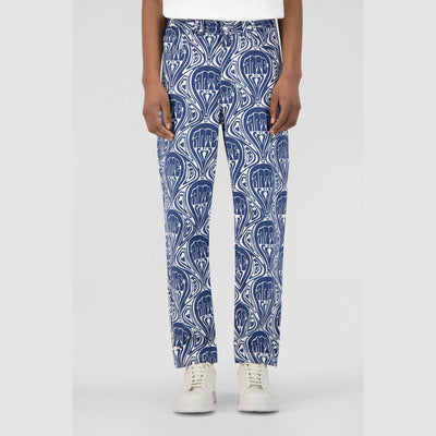 Jean Novo Pants - Blue/White