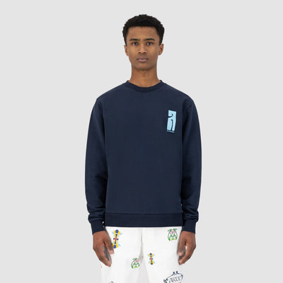 Cassat A Sweater - Navy