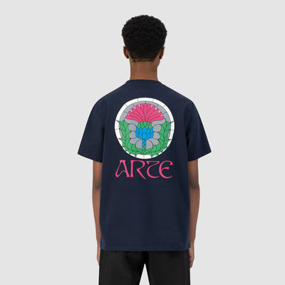 Tissot Back Dahlia T-shirt - Navy