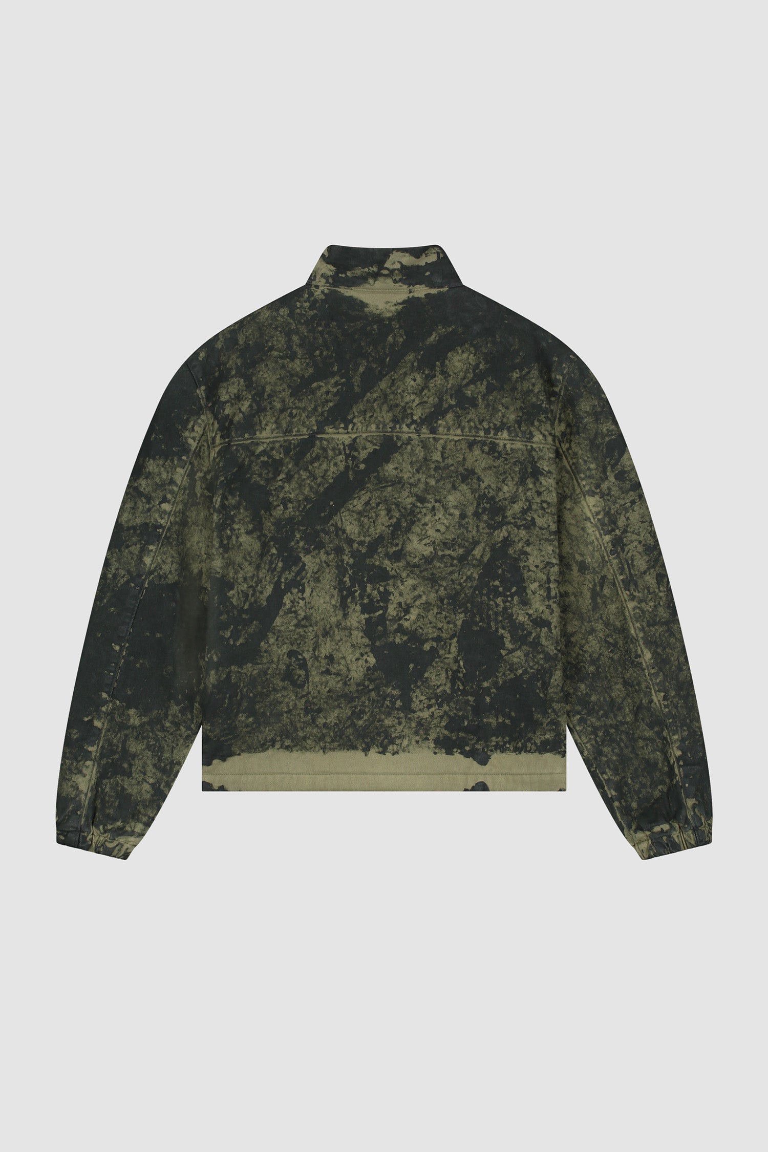 Blouson peinture à l'ancienne - Vert