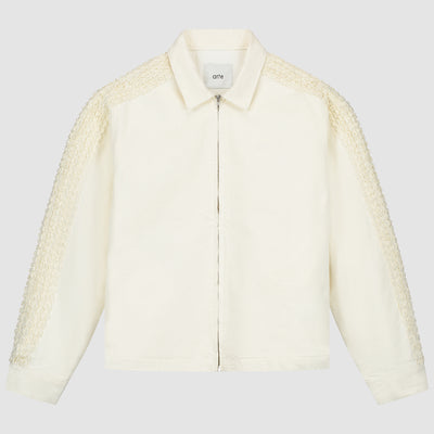 Flower Tape Jacket - Cream