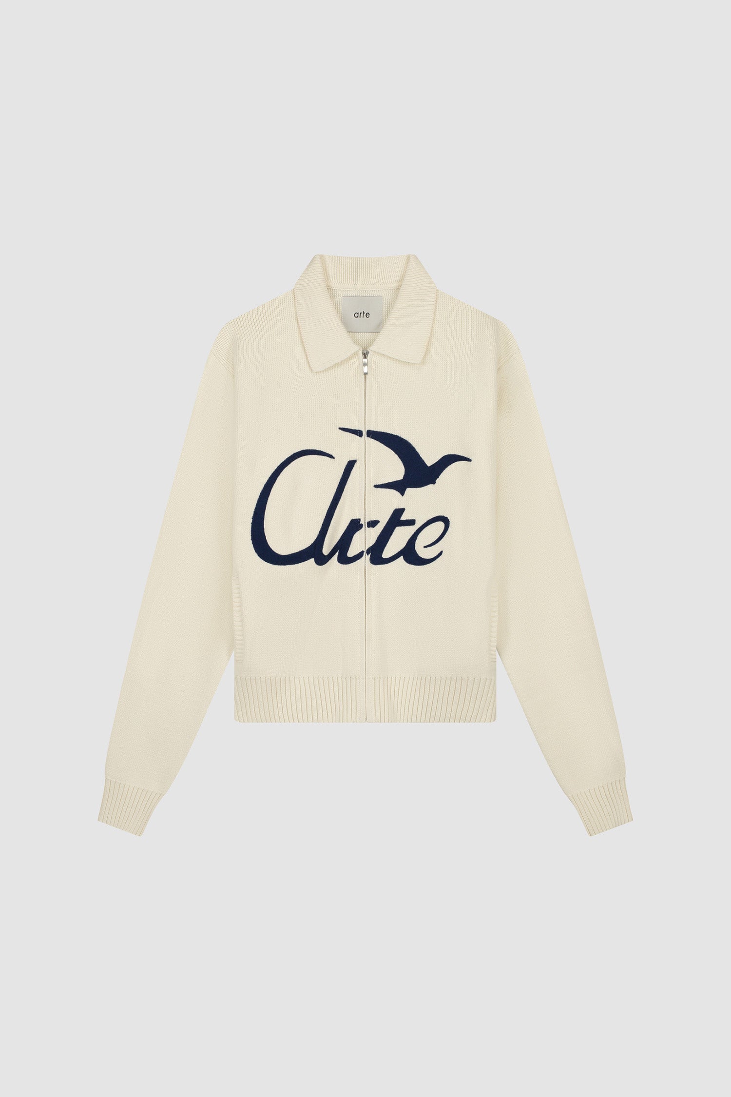 Tricot avec logo Bird - Crème