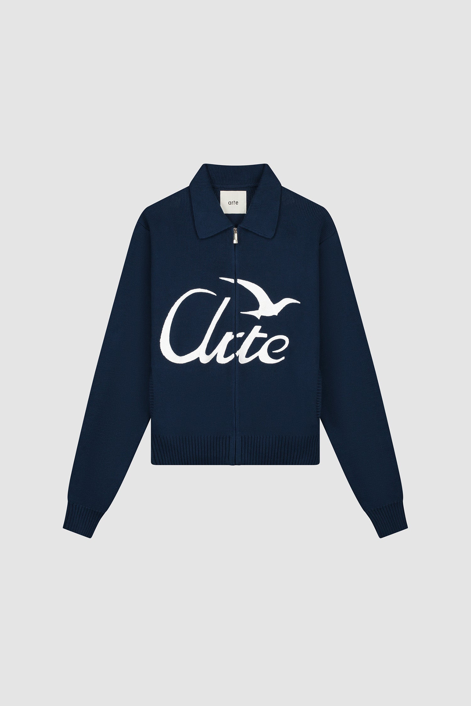 Tricot avec Bird Logo - Marine