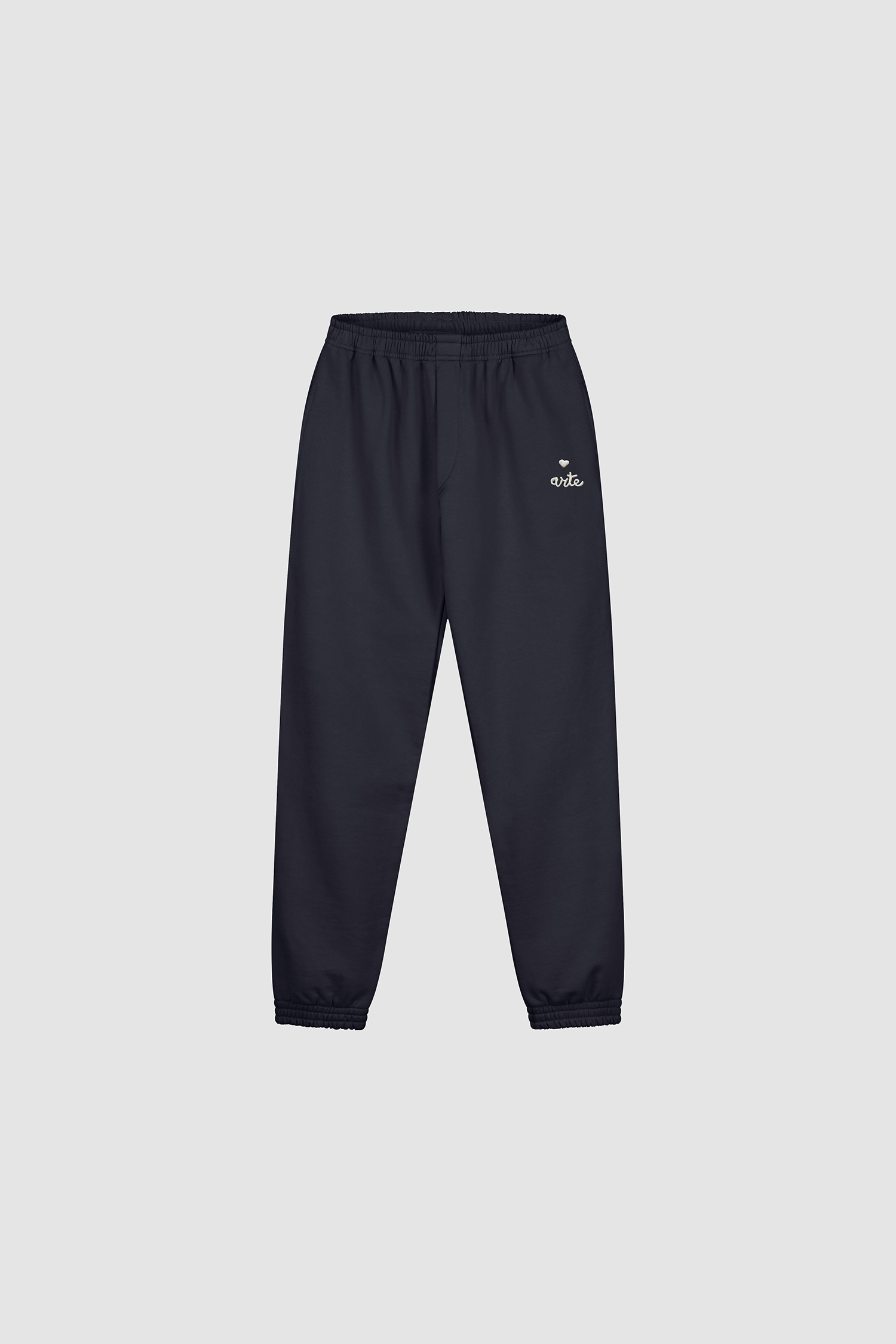 Pantalon de survêtement avec logo en forme de cœur - Marine