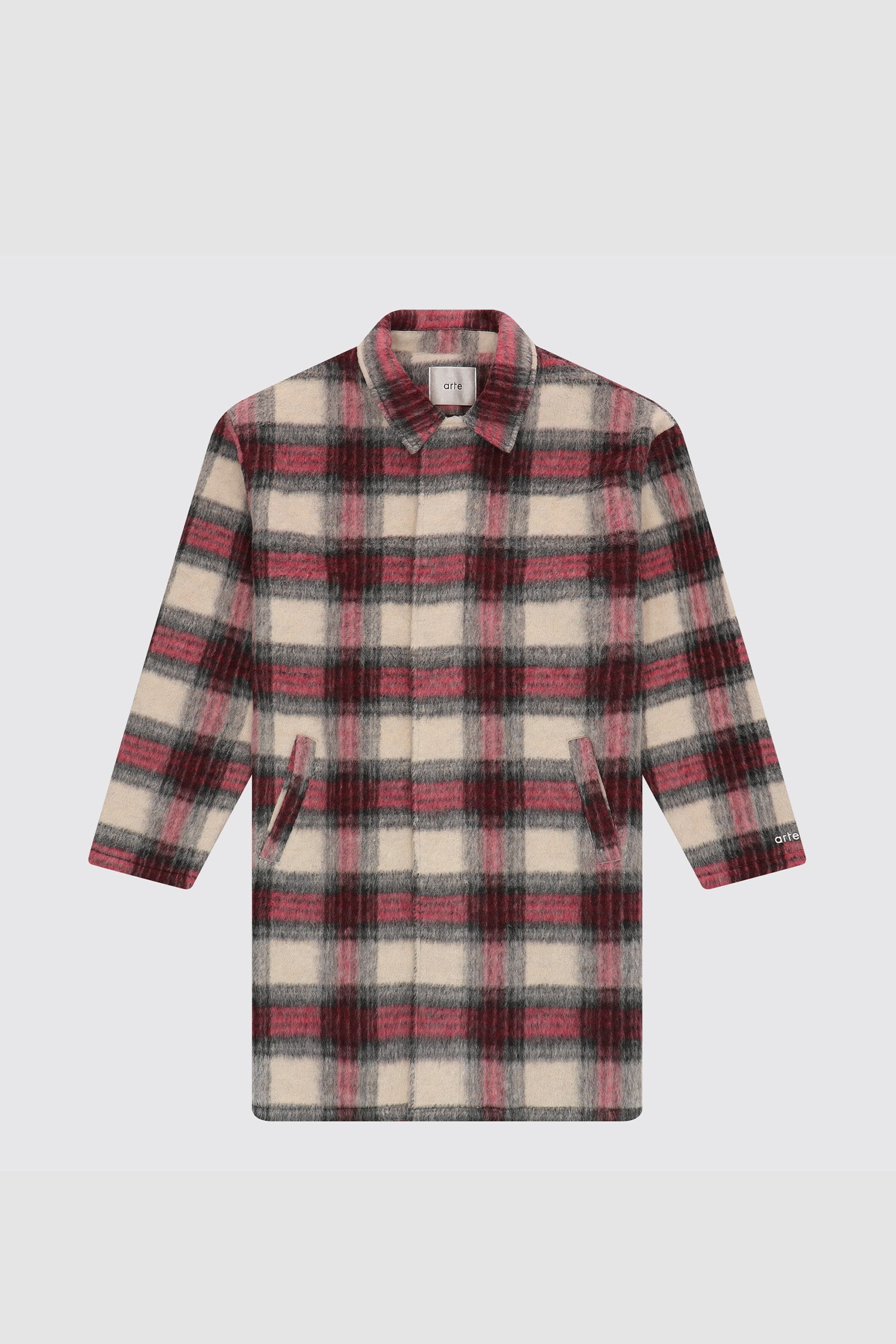 Plaid Coat - Plaid