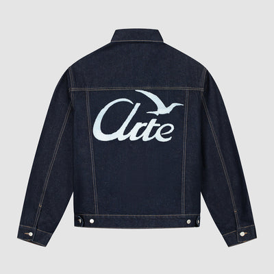 Bird Back Jacket - Dark Wash