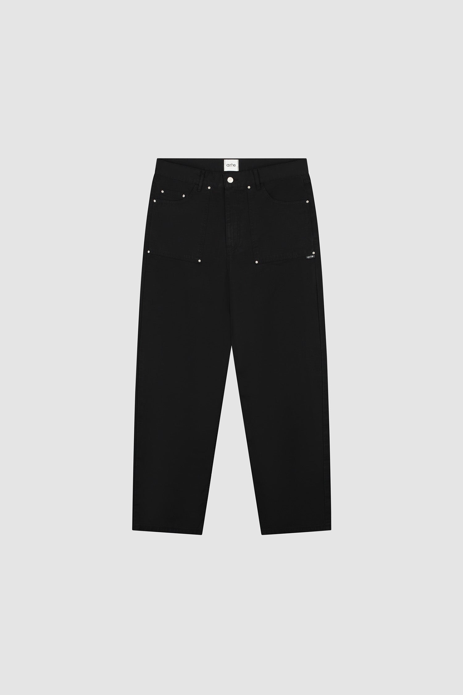 Pantalon en tissu Ripstop - Noir