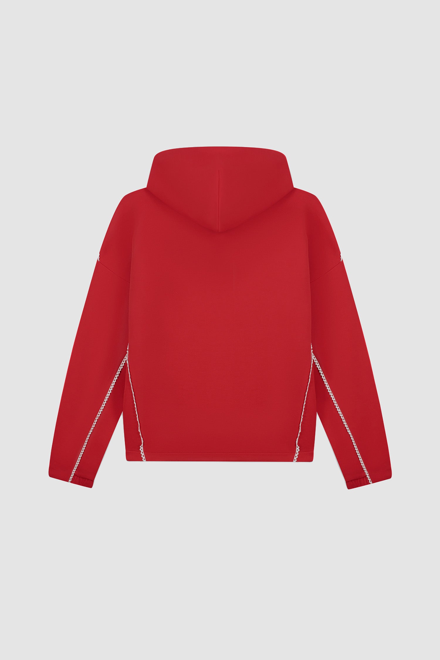 Veste Arte pour adidas Z.N.E. en Better Scarlet/Blanc, vue arrière