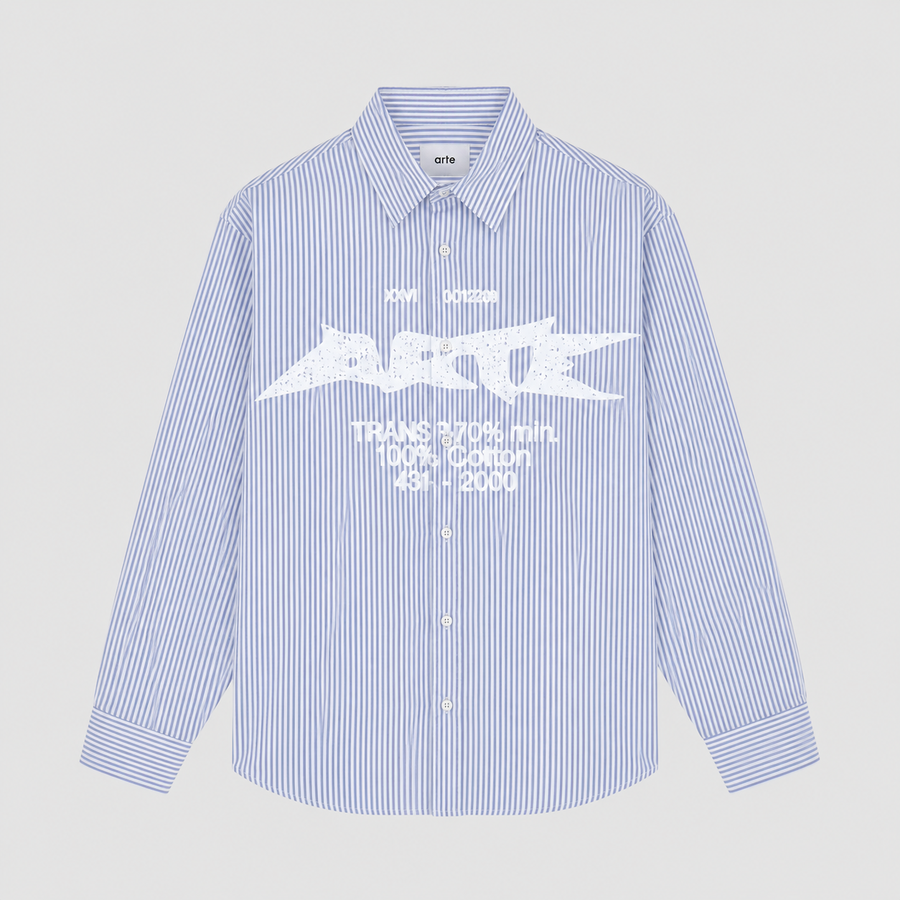 Composition Gallery Shirt - Blue