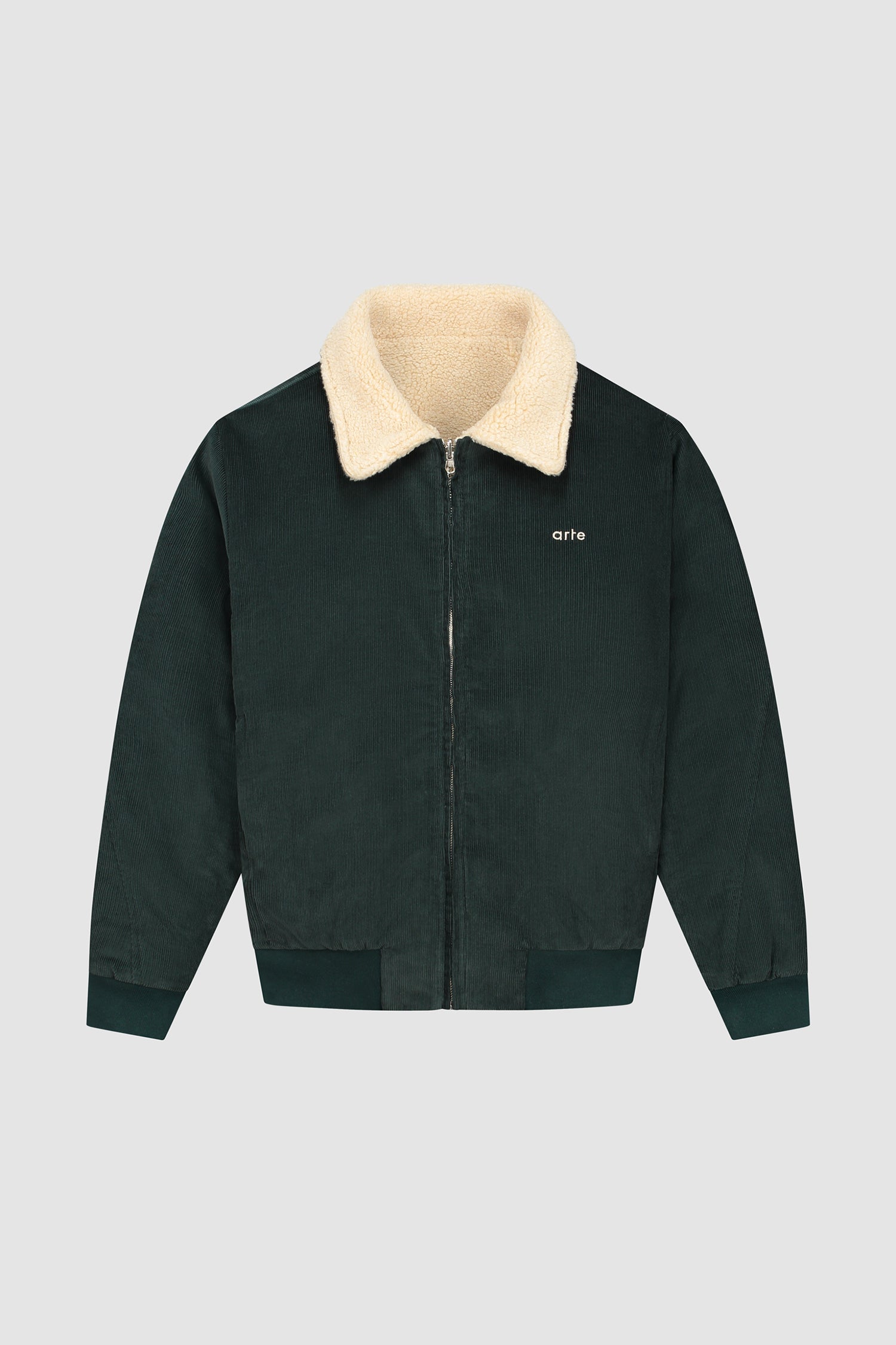 Veste Sherpa - Vert