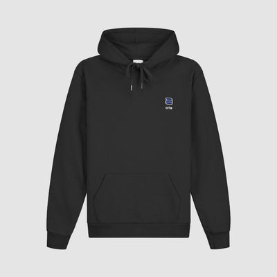 Sweat à capuche avec logo Harmon A - Noir
