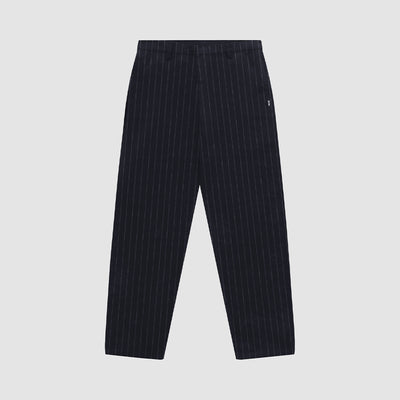 Pantalon à rayures - Marine