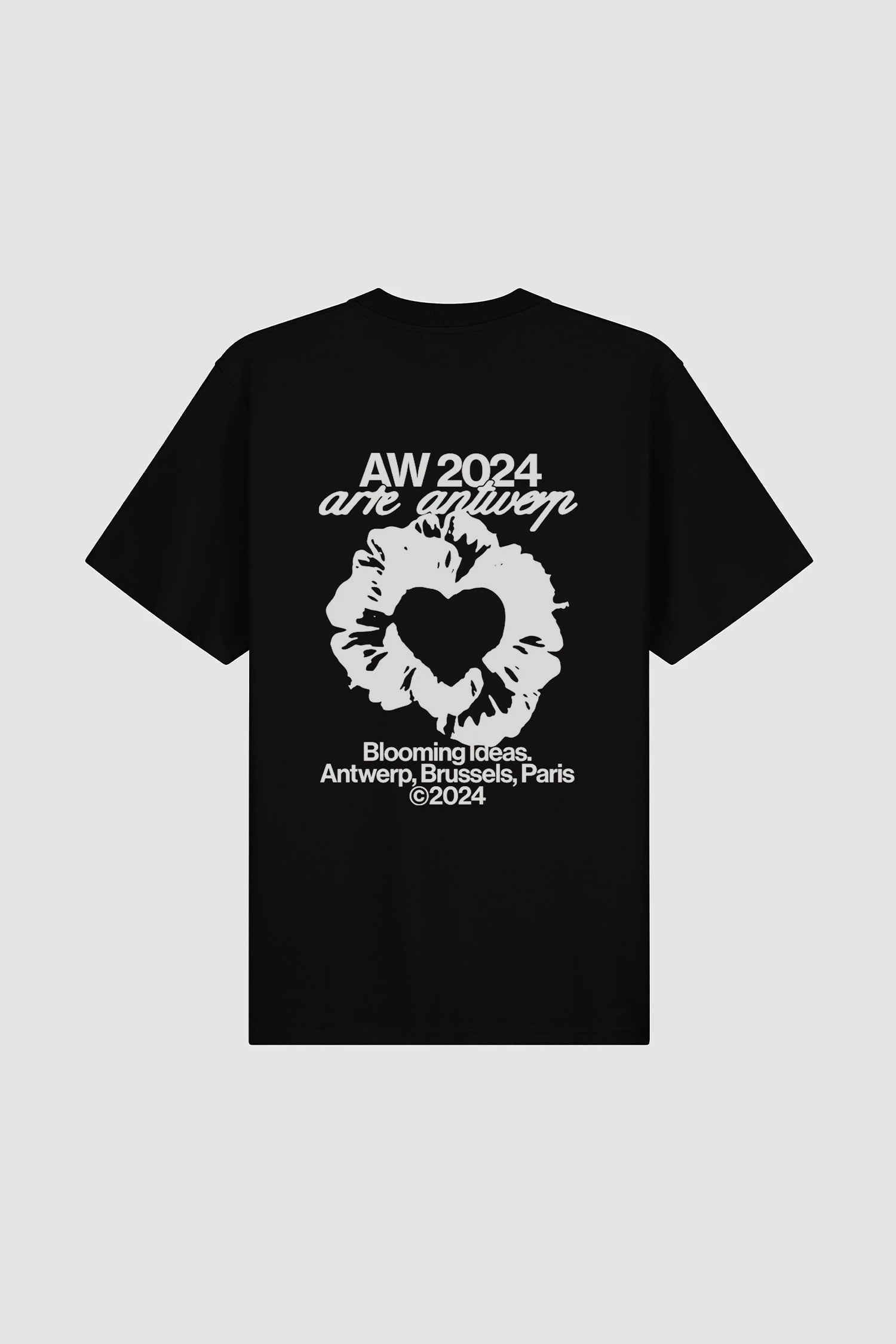 T-shirt Rose - Noir