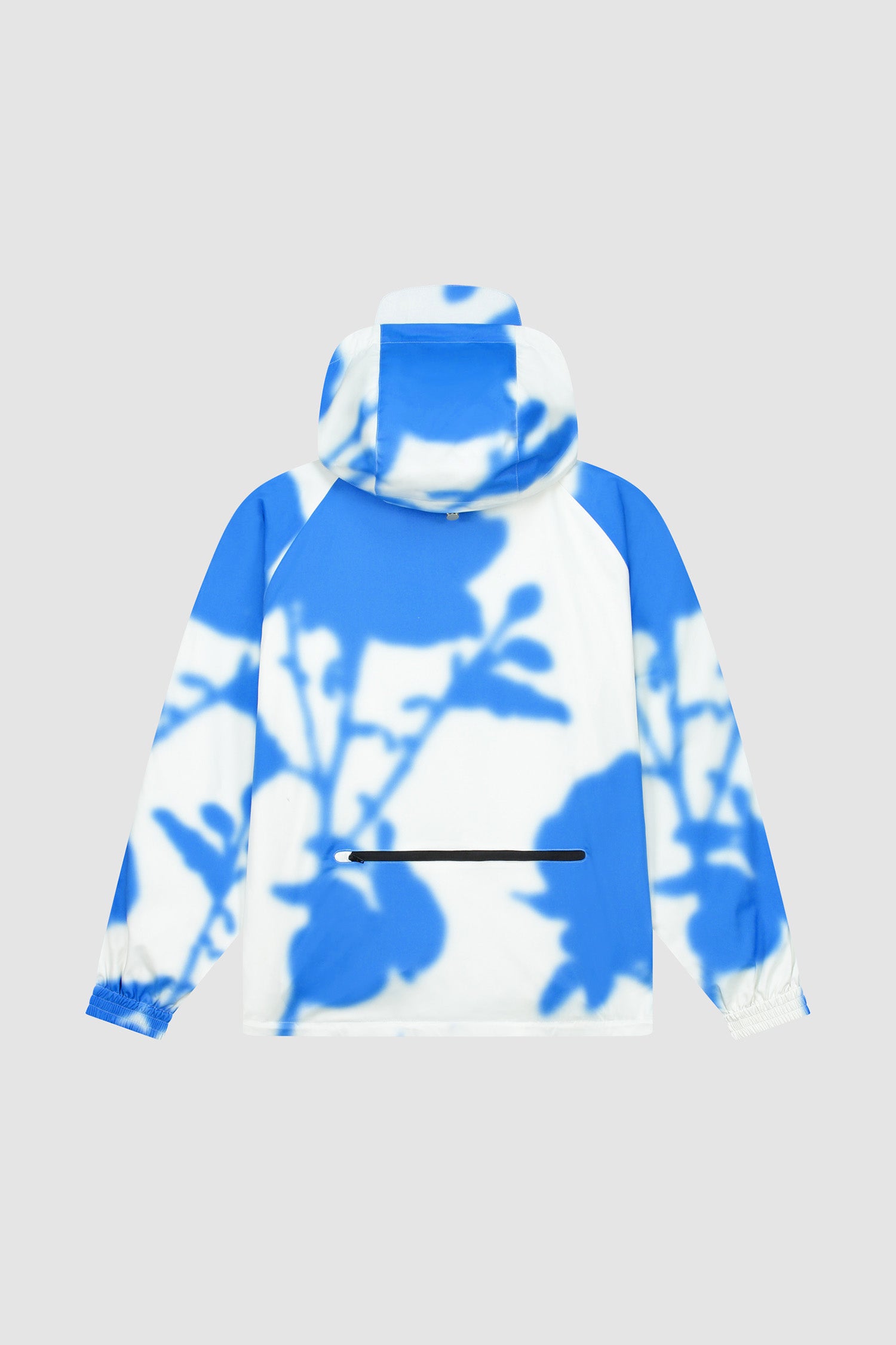 Blue Flower Technical jacket - White/Blue