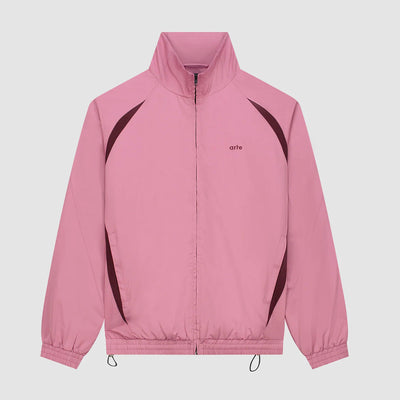 Two-tone Tracksuit Jacket - Pink