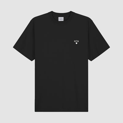 Heart Logo T-shirt - Black