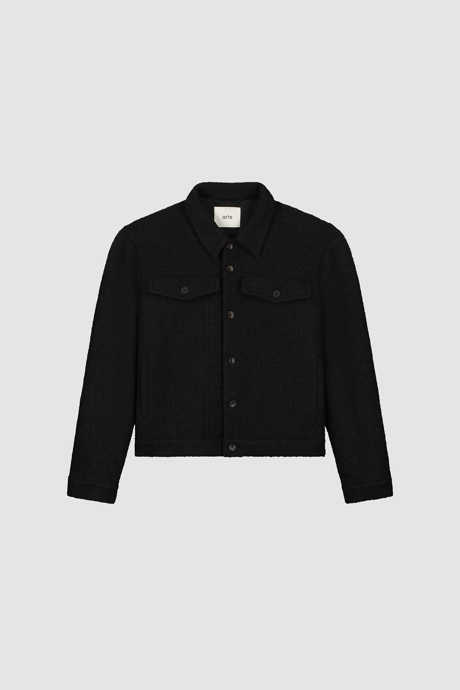 Veste en laine - Noir