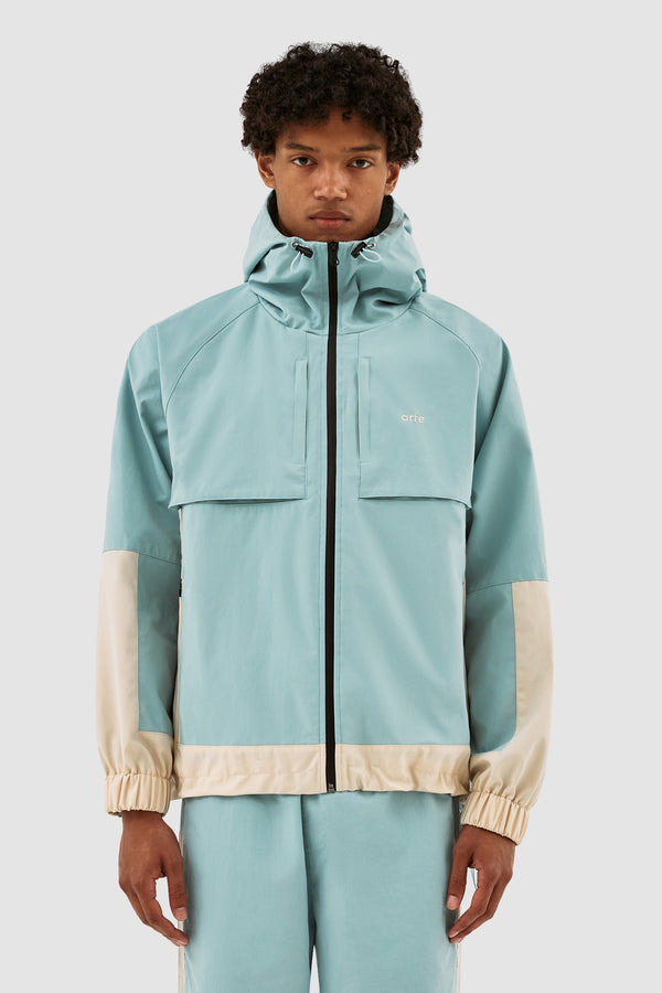 Jeremy Jacket - Light Blue/Cream