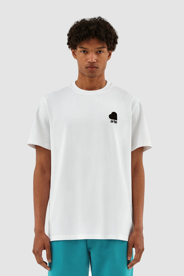 Taut Heart Logo T-shirt - White