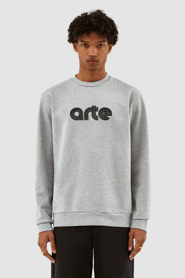Conrad Embroi Crewneck - Grey