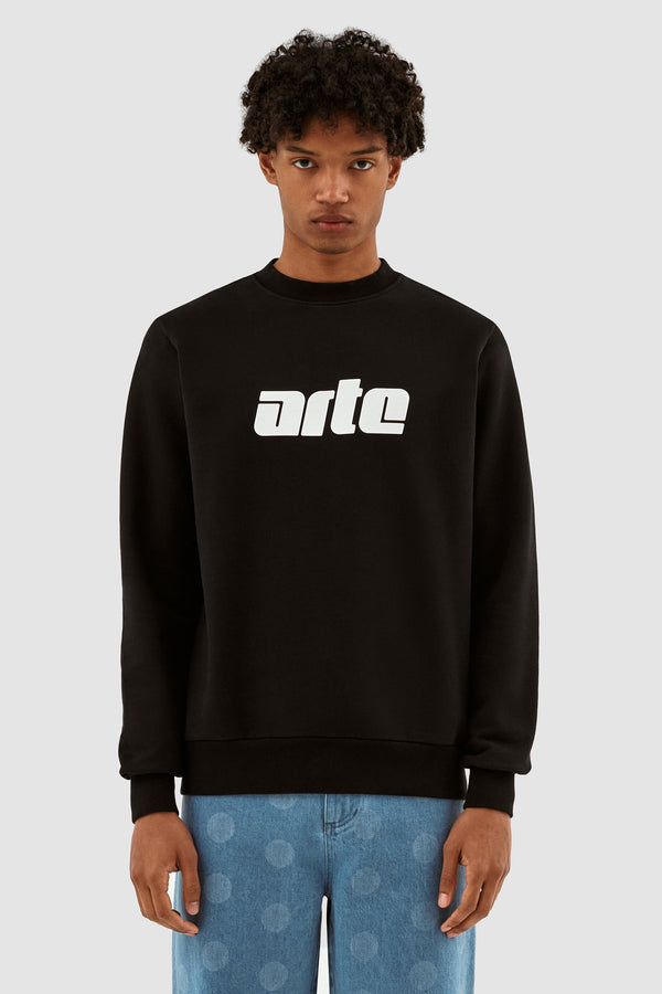 Conrad Logo Crewneck - Black