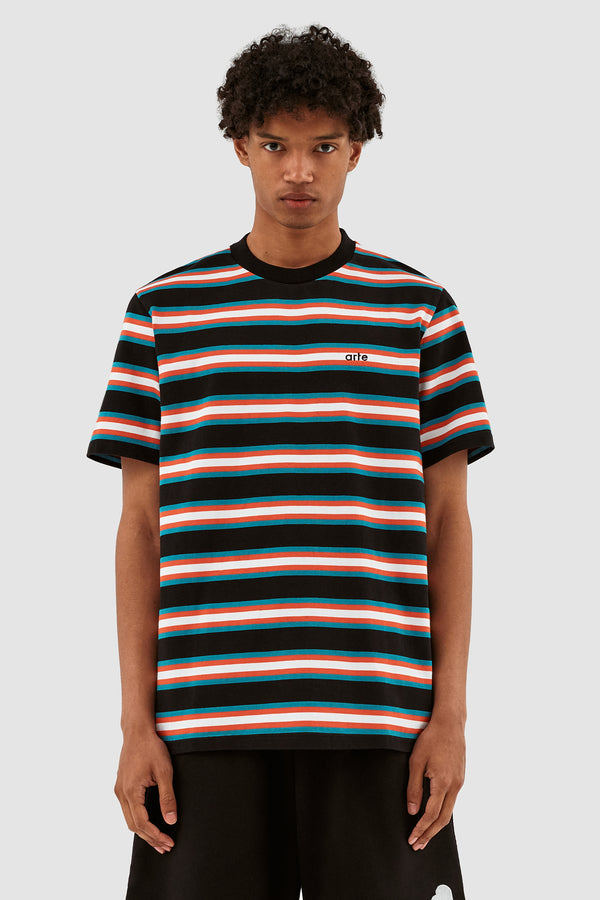 Téry Stripes T-shirt - Black