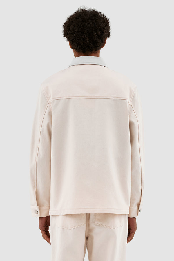 Jones Colorblock Jacket - Cream/Nimbus Cloud