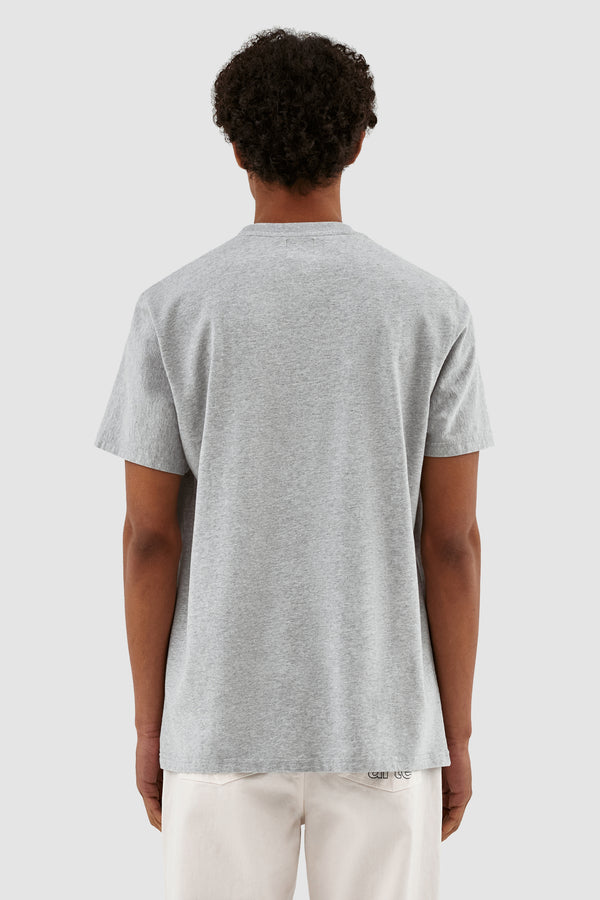 Taut Embroi Heart Logo T-shirt - Grey
