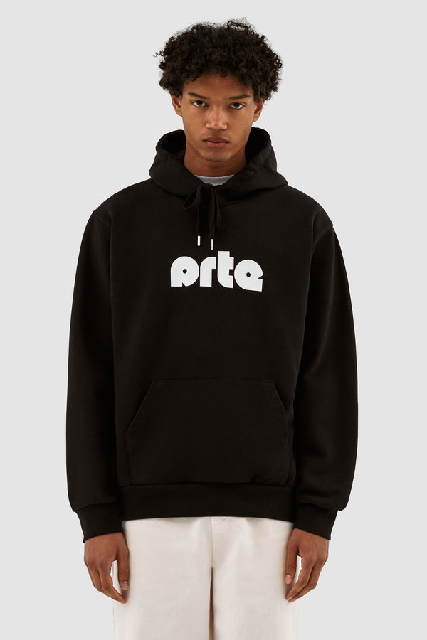 Hannes Bau Logo Hoodie - Black