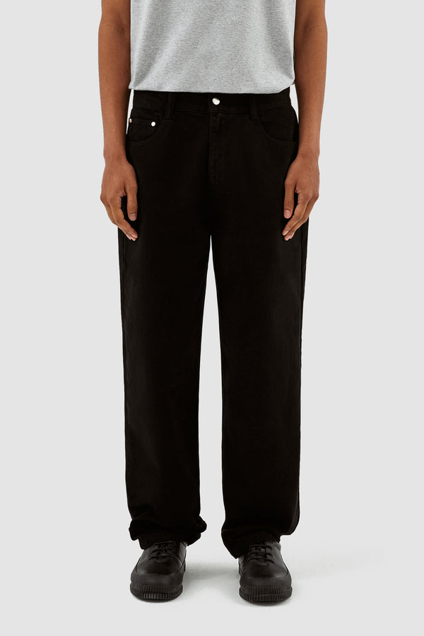 Paul Pocket Logo Pants - Black