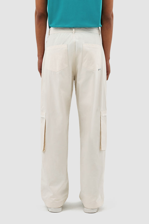 Patrick Double Pocket Pants - Cream