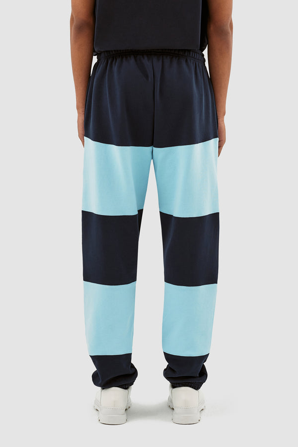 Tristian Stripes Pants - Navy/Light Blue