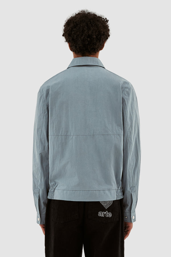 Julian Colorblock Jacket - Grey Blush/Navy - Arte Antwerp