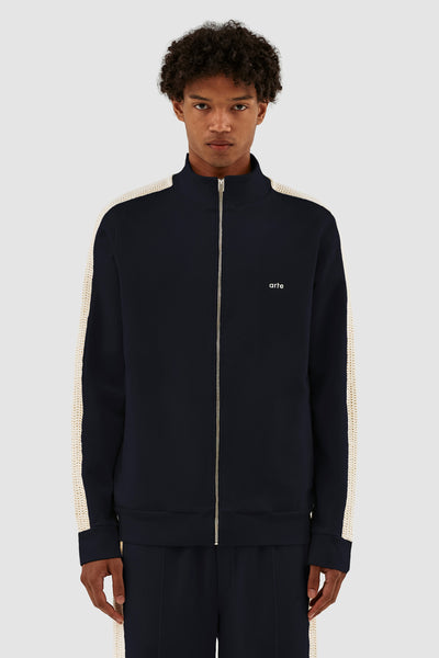 Jonas Lace Jacket - Navy
